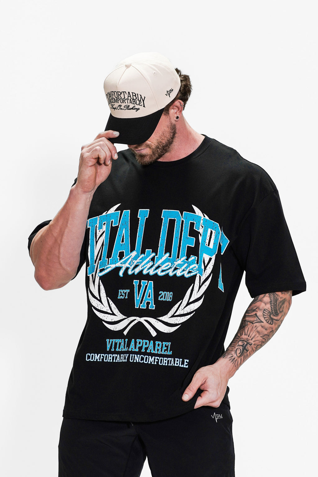 Oversized Pump Cover T-Shirt - Vital University