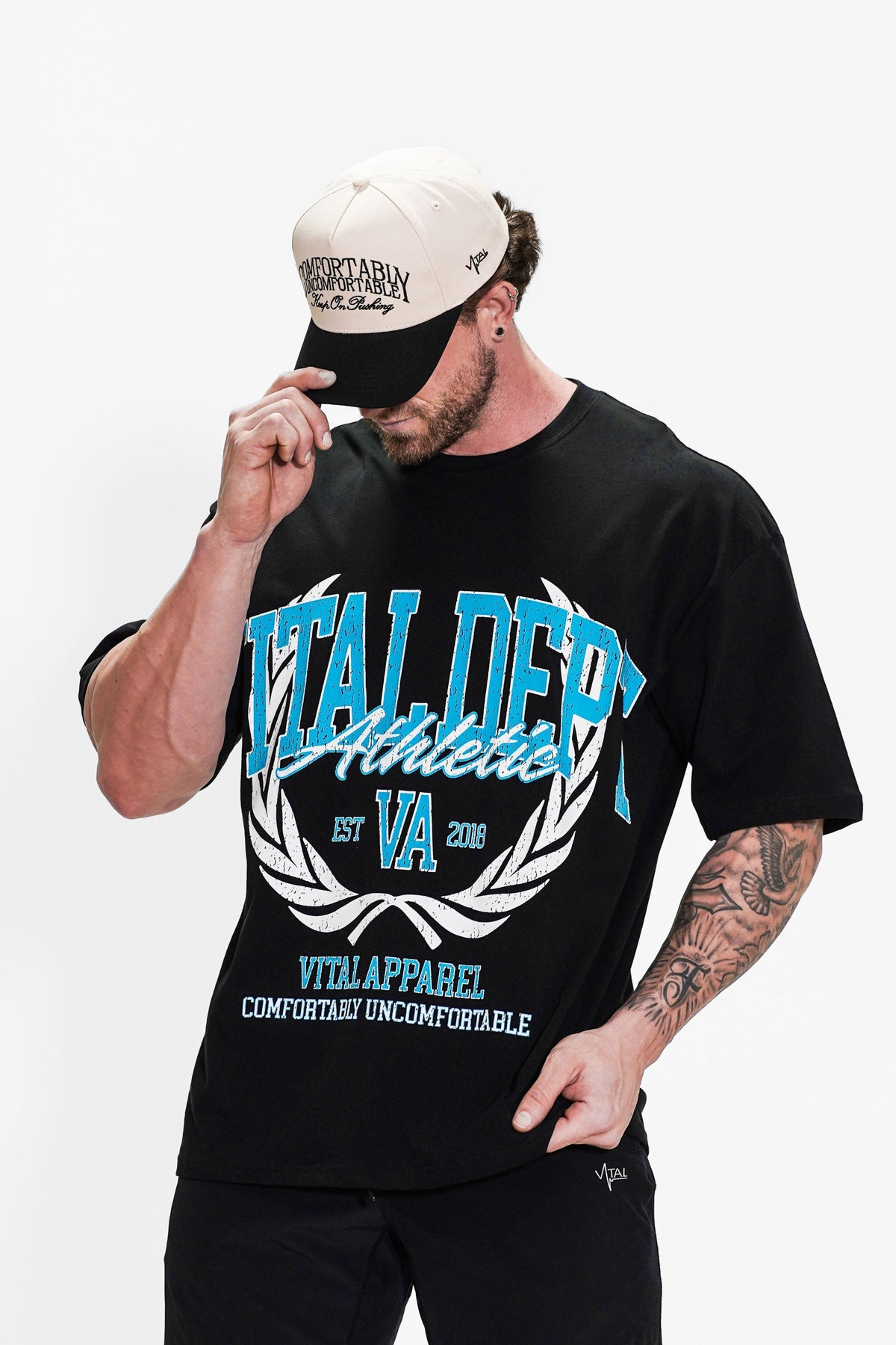 Oversized Pump Cover T-Shirt - Vital University