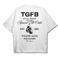 Oversized Pump Cover T-Shirt - VTG Fight Club