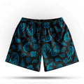 Prevail Mesh Shorts - Unisex Black/Blue Paisley