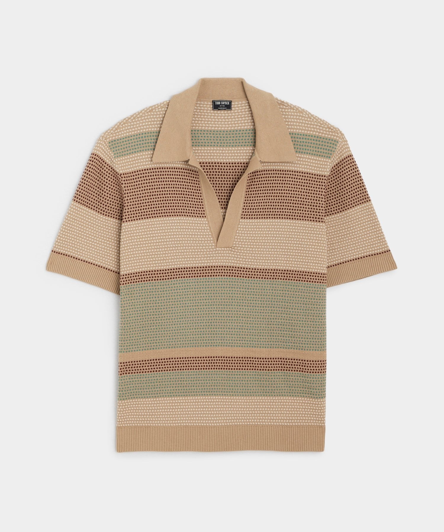 Relaxed Silk-Cotton Montauk Sweater Polo