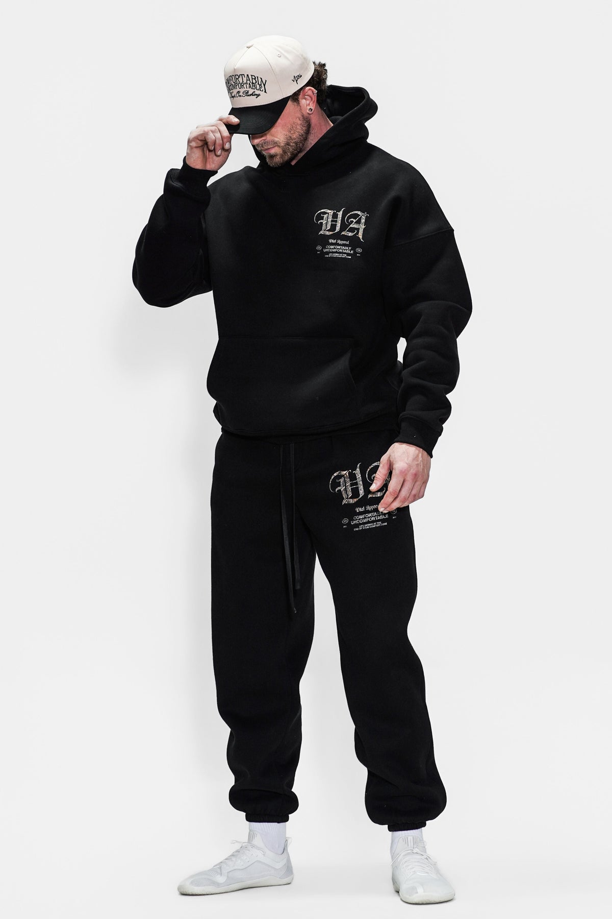 Relentless Heavyweight Sweatpants Unisex - Black/VA Camo