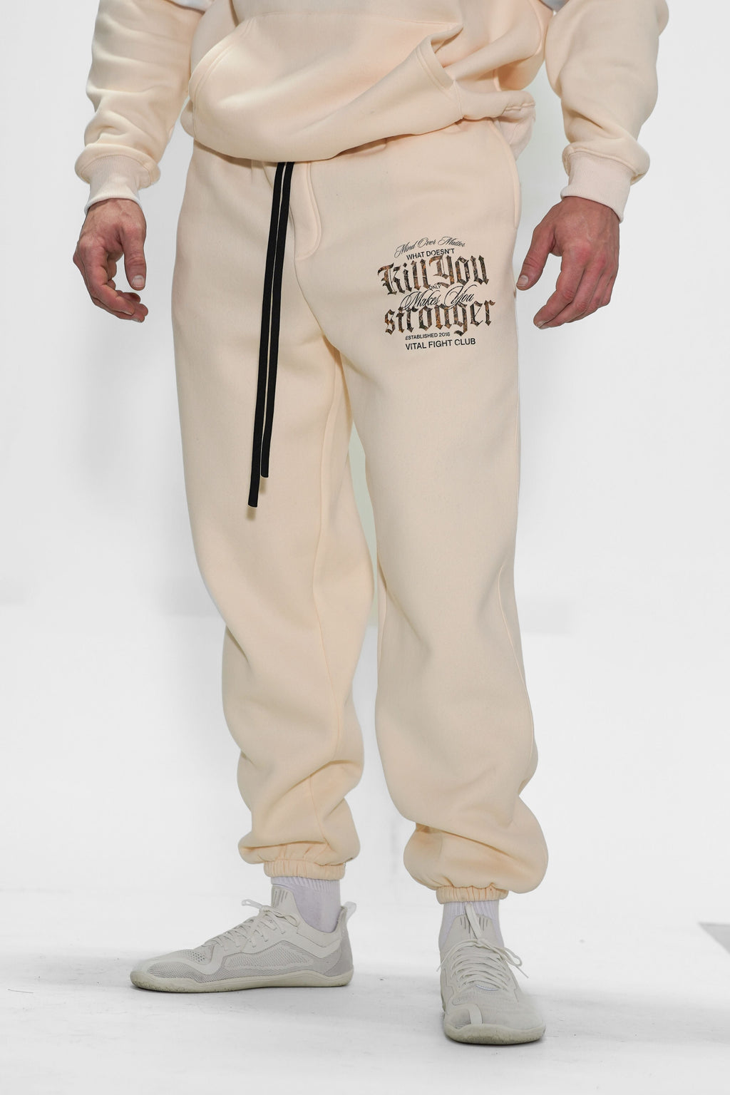 Relentless Heavyweight Sweatpants Unisex - Cream/WDKY Camo