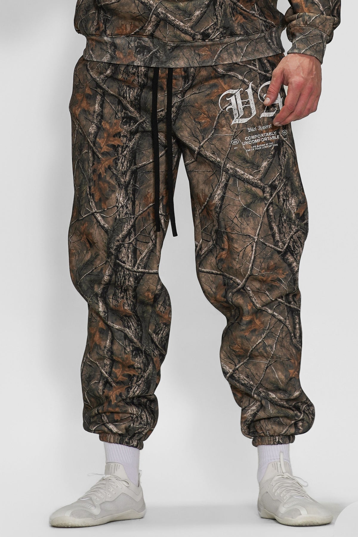 Relentless Heavyweight Sweatpants Unisex - VA Forest Camo