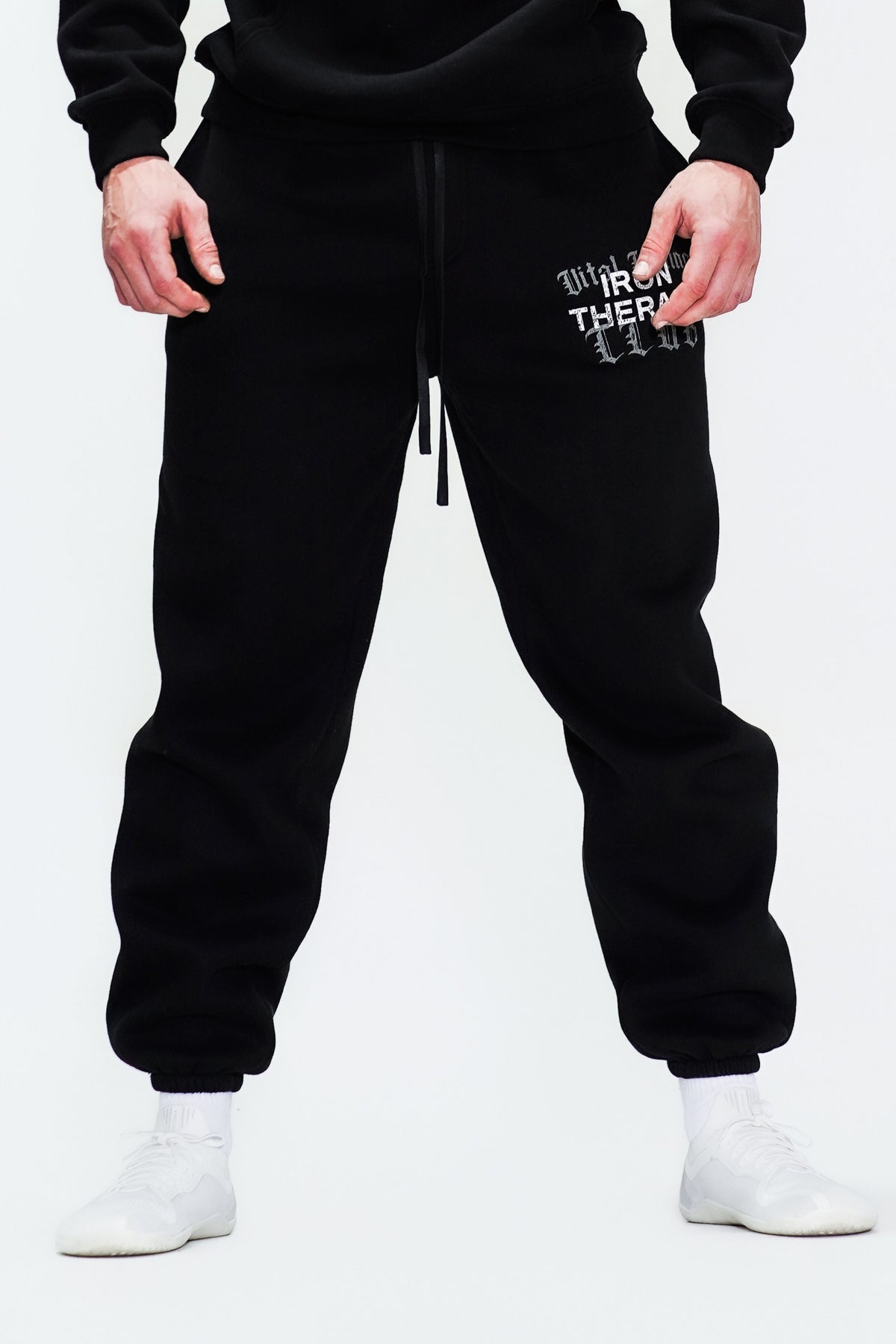 Relentless Heavyweight Sweatpants Unisex - VLC IT Black