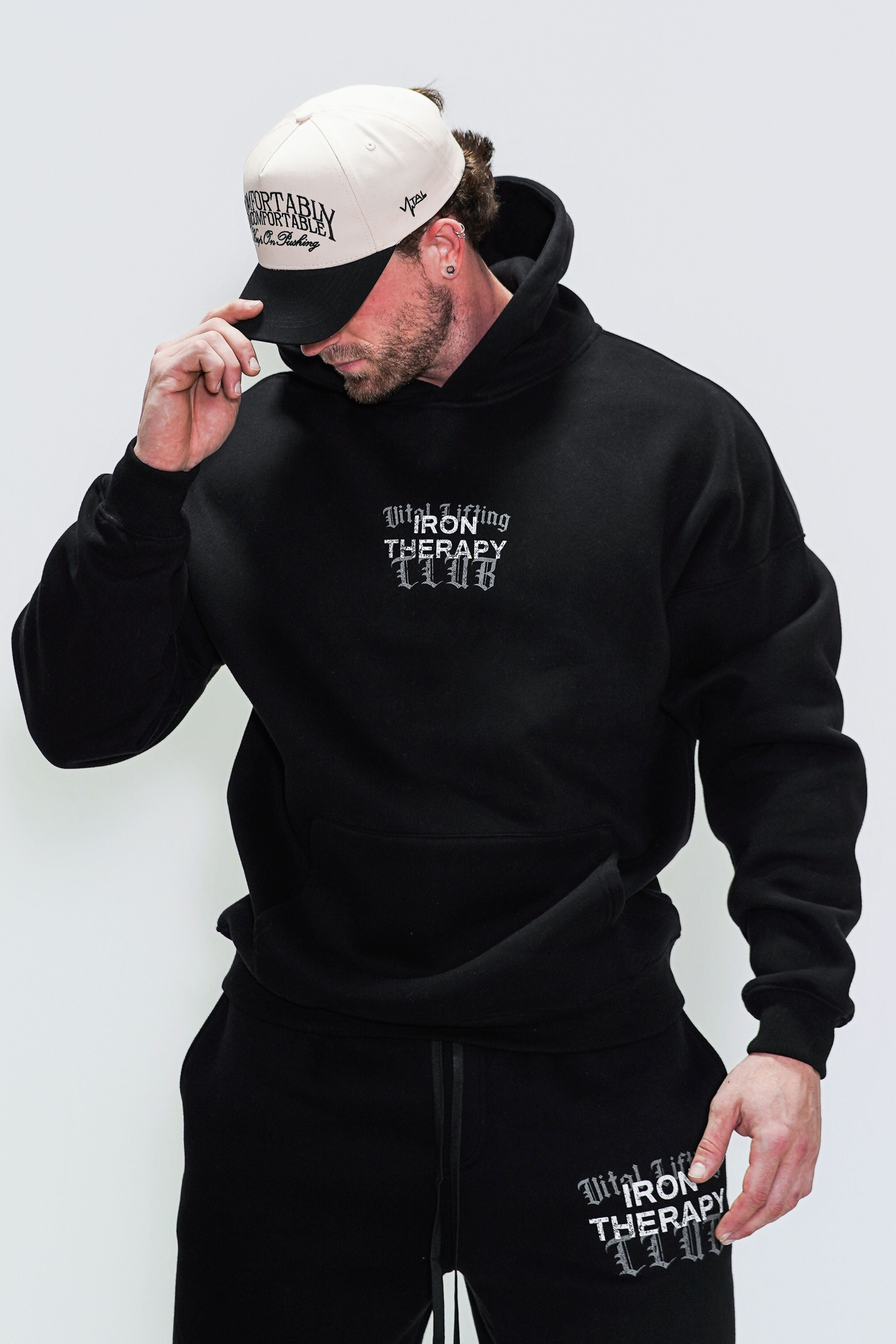 Relentless Heavyweight Sweatpants Unisex - VLC IT Black