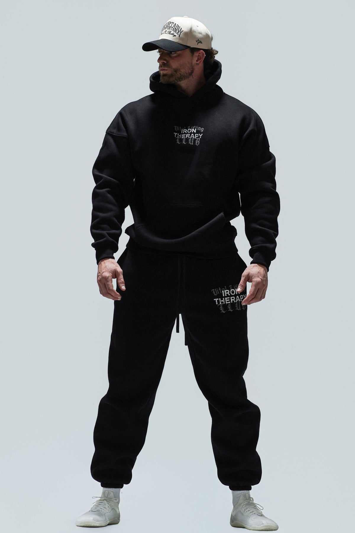 Relentless Heavyweight Sweatpants Unisex - VLC IT Black