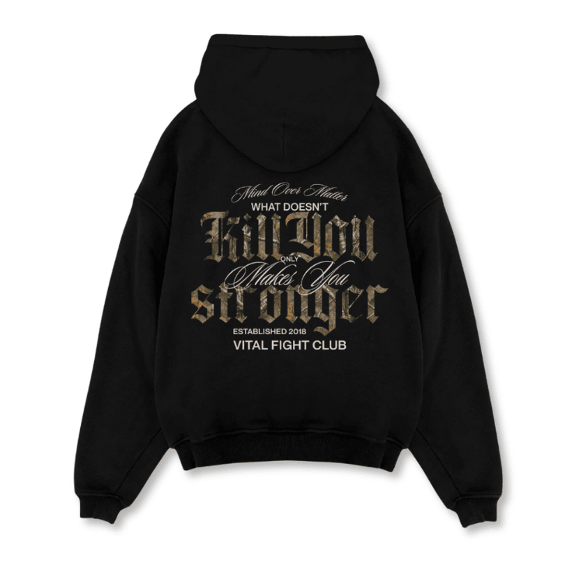 Relentless Oversized Heavyweight Hoodie - Black/WDKY Camo