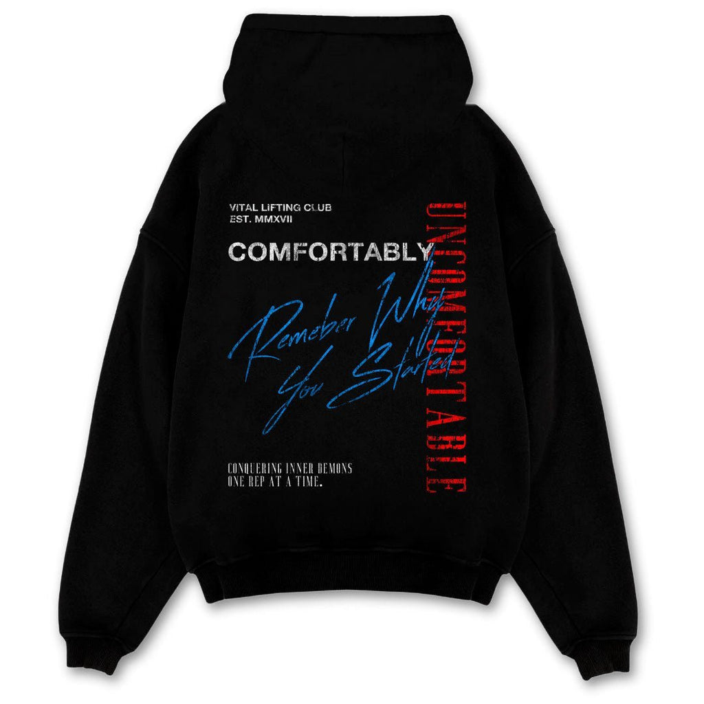 Relentless Oversized Heavyweight Hoodie - Remember Why You Started