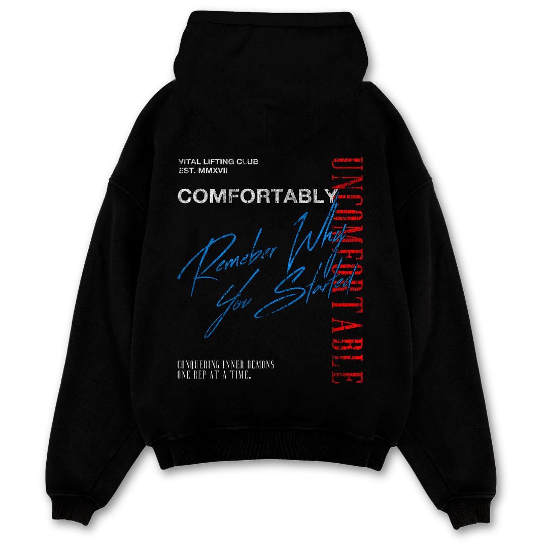 Relentless Oversized Heavyweight Hoodie - Remember Why You Started
