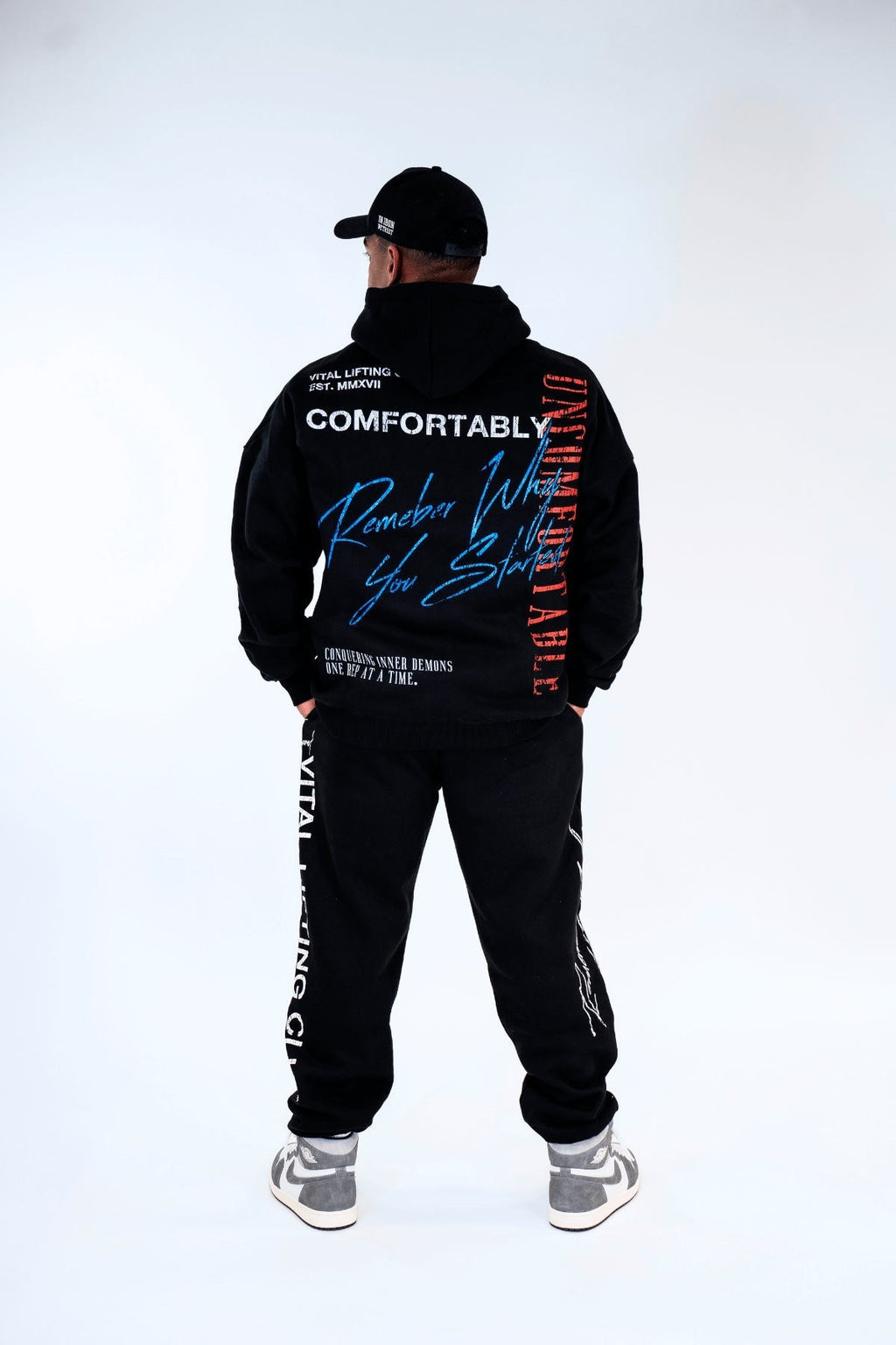Relentless Oversized Heavyweight Hoodie - Remember Why You Started