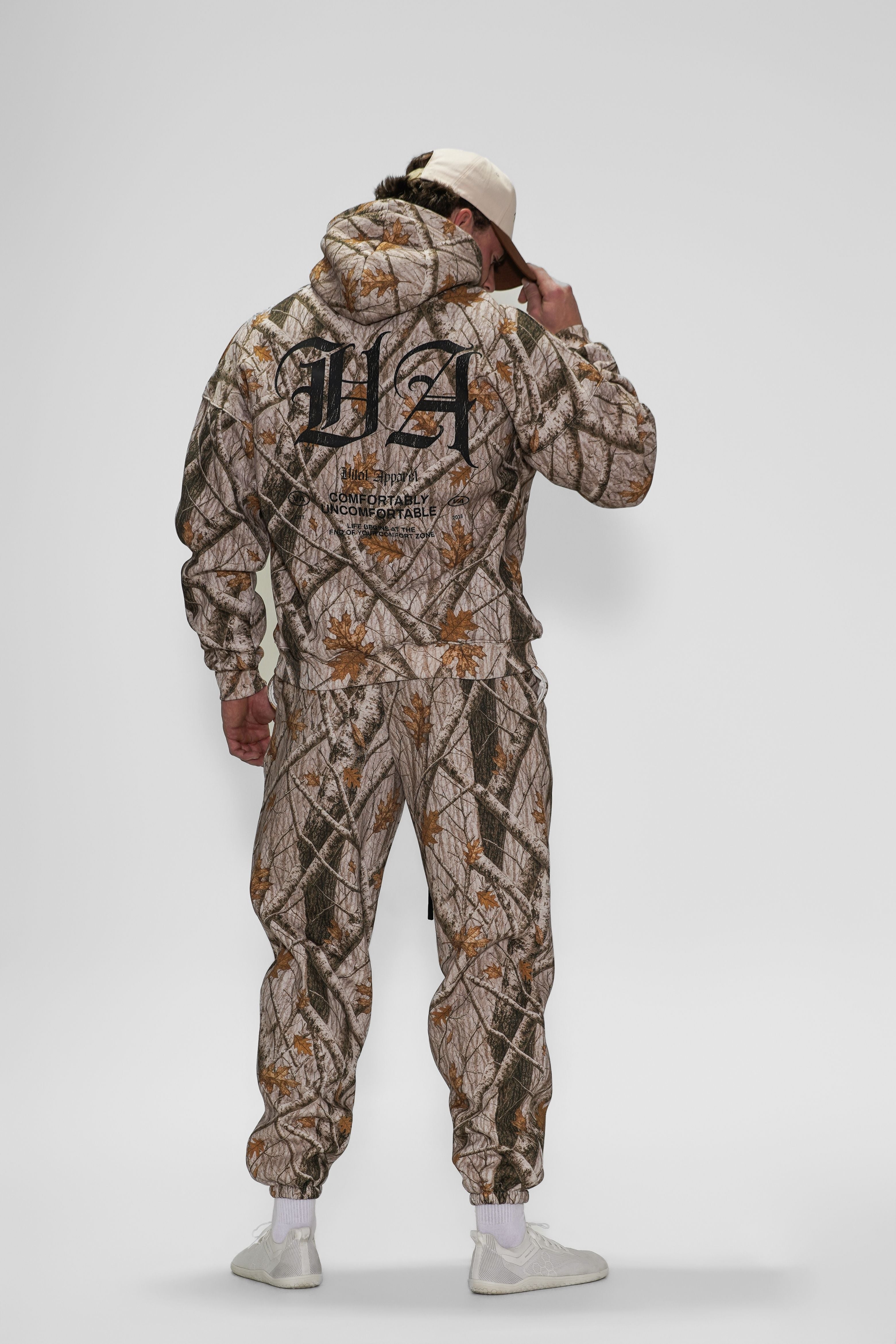 Relentless Oversized Heavyweight Hoodie - VA Snow Camo