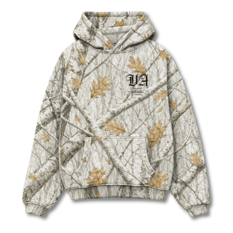 Relentless Oversized Heavyweight Hoodie - VA Snow Camo
