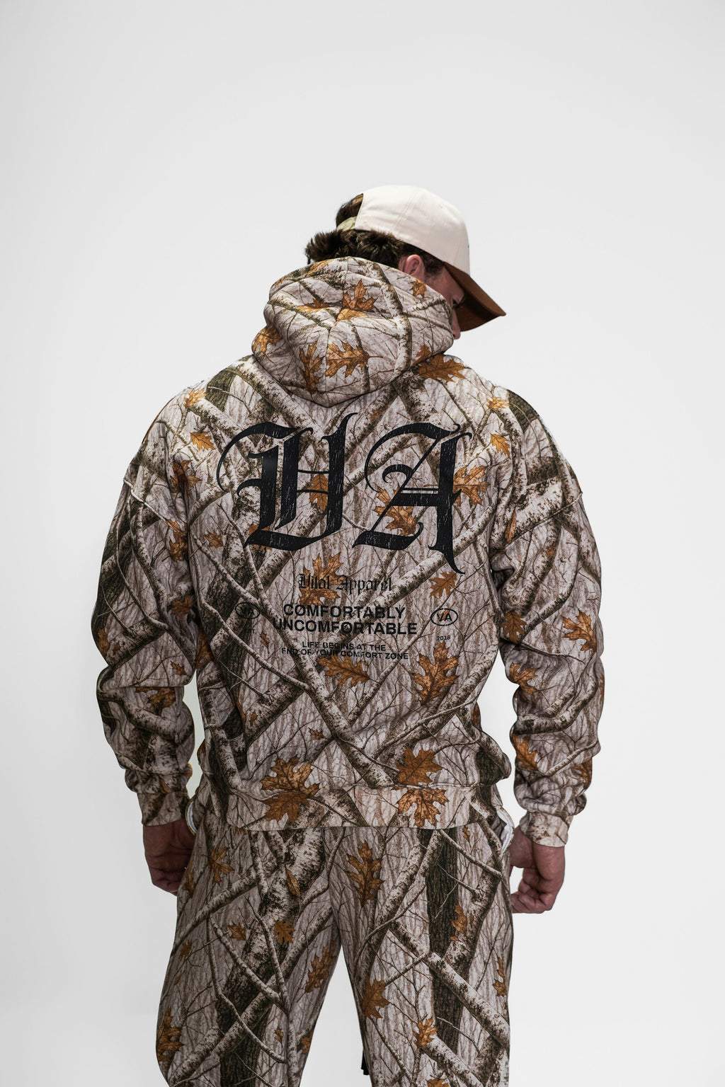 Relentless Oversized Heavyweight Hoodie - VA Snow Camo
