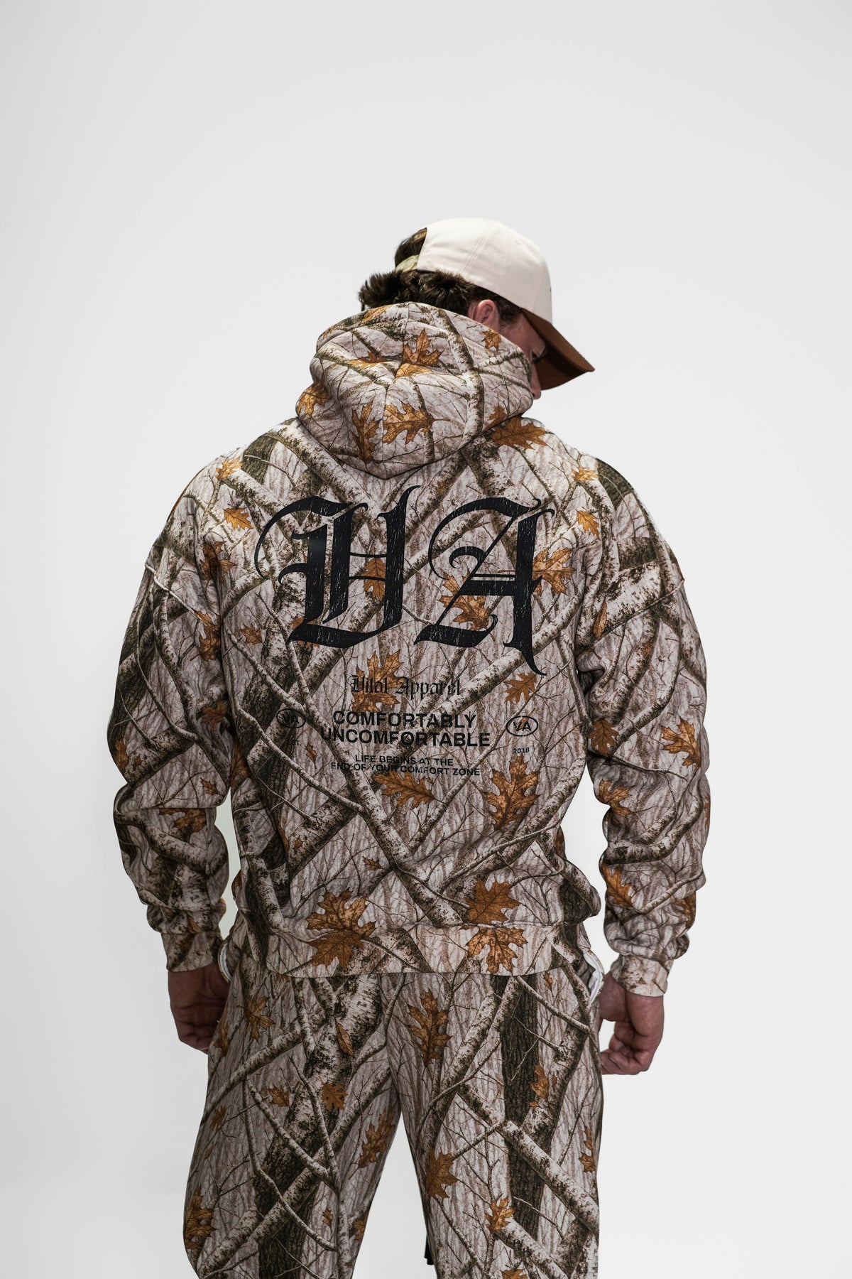 Relentless Oversized Heavyweight Hoodie - VA Snow Camo