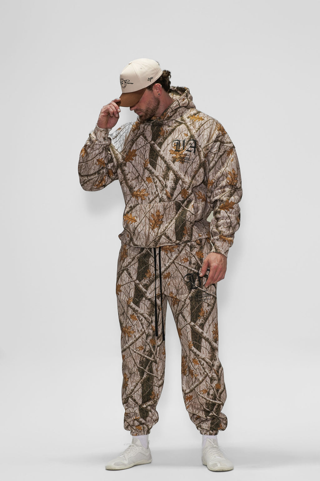 Relentless Oversized Heavyweight Hoodie - VA Snow Camo