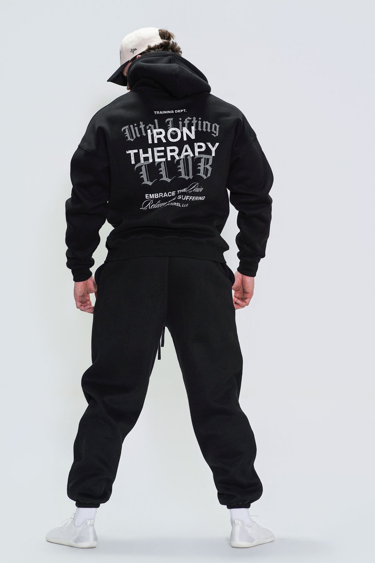 Relentless Oversized Heavyweight Hoodie - VLC IT Black