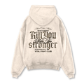 Relentless Oversized Heavyweight Hoodie - What Doesn't Kill You Cream/Camo