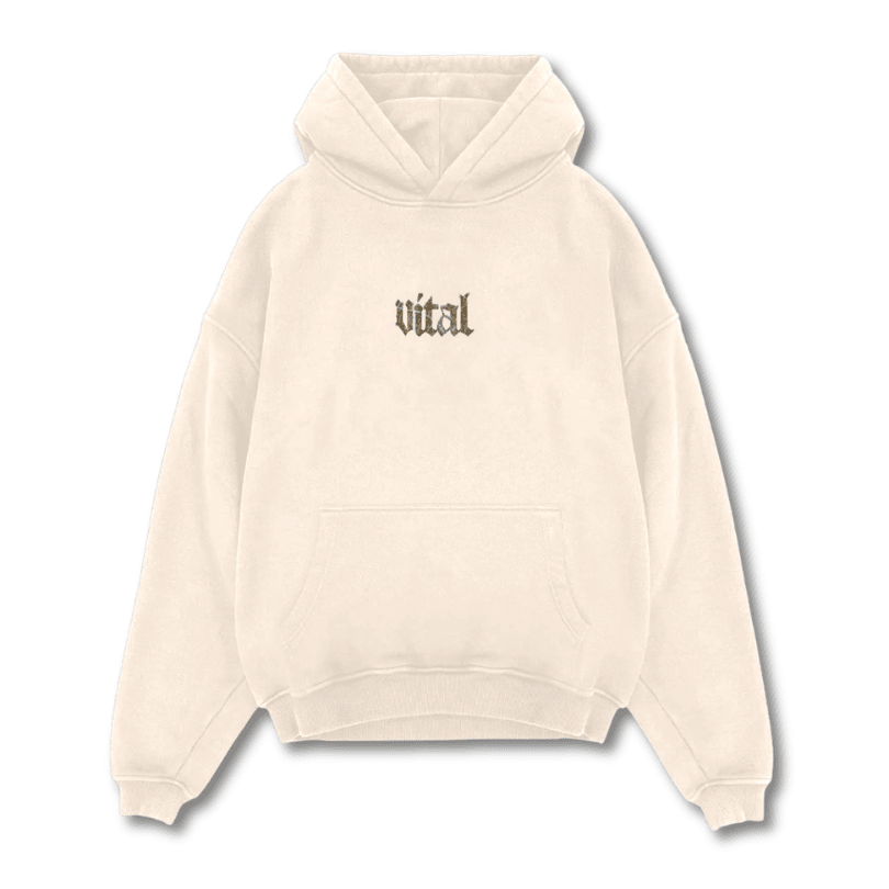 Relentless Oversized Heavyweight Hoodie - What Doesn't Kill You Cream/Camo