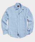 Sea Soft Irish Linen Point Collar Shirt