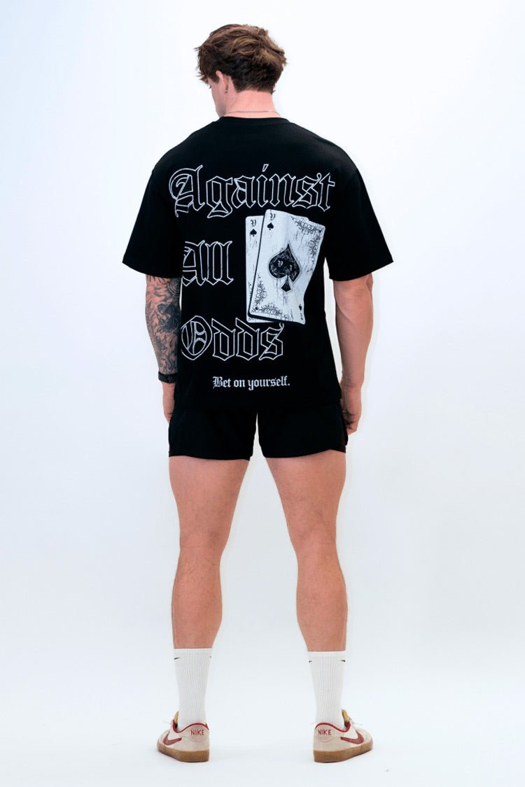 Oversized Pump Cover T-Shirt - Against All Odds