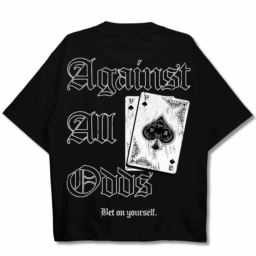 Oversized Pump Cover T-Shirt - Against All Odds