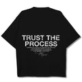 Oversized Pump Cover T-Shirt - Aspire T Black/Grunge White