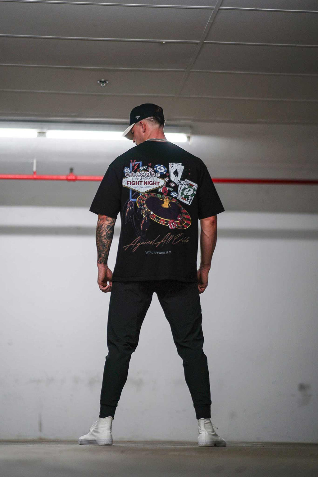 Oversized Pump Cover T-Shirt - Bet On You