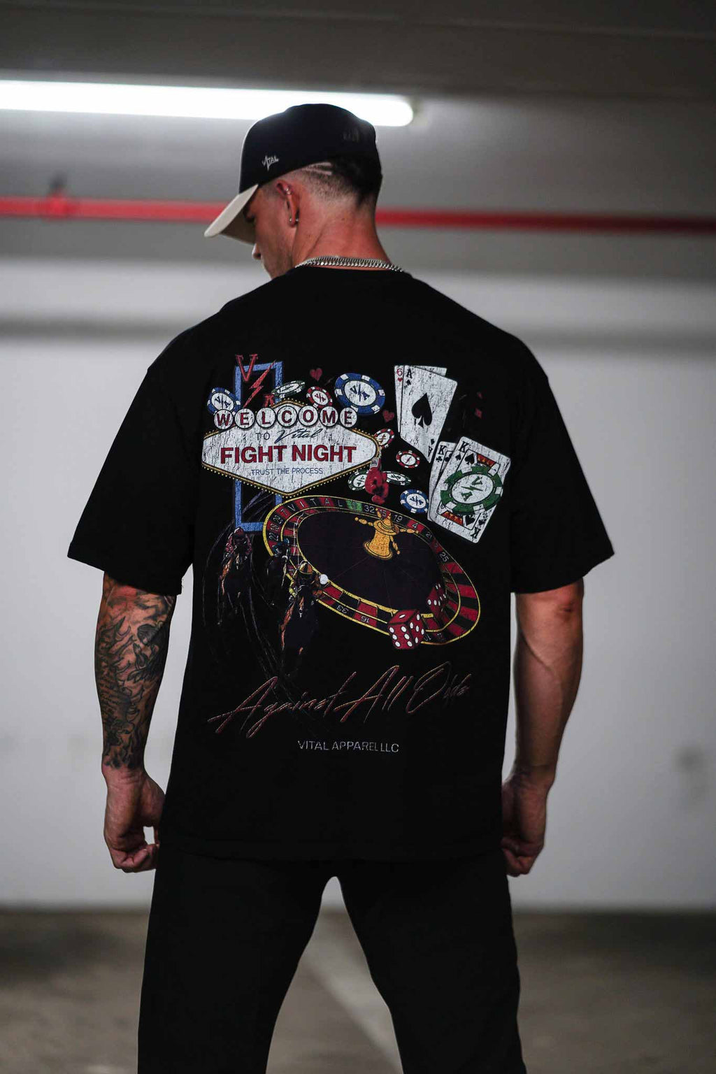 Oversized Pump Cover T-Shirt - Bet On You