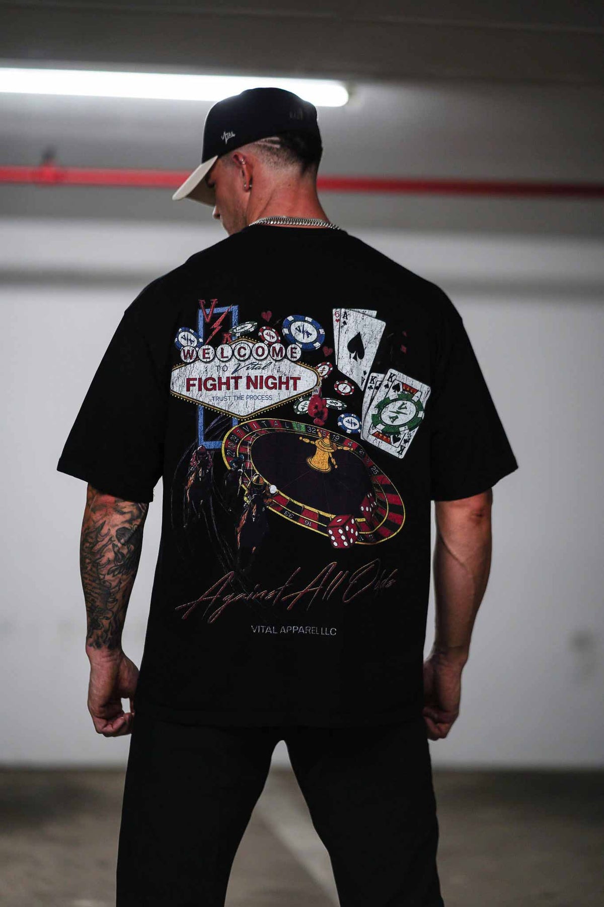 Oversized Pump Cover T-Shirt - Bet On You