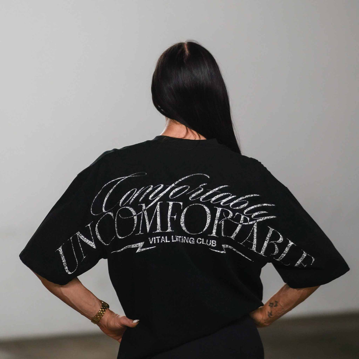Oversized Pump Cover T-Shirt - CUC Energy/Black