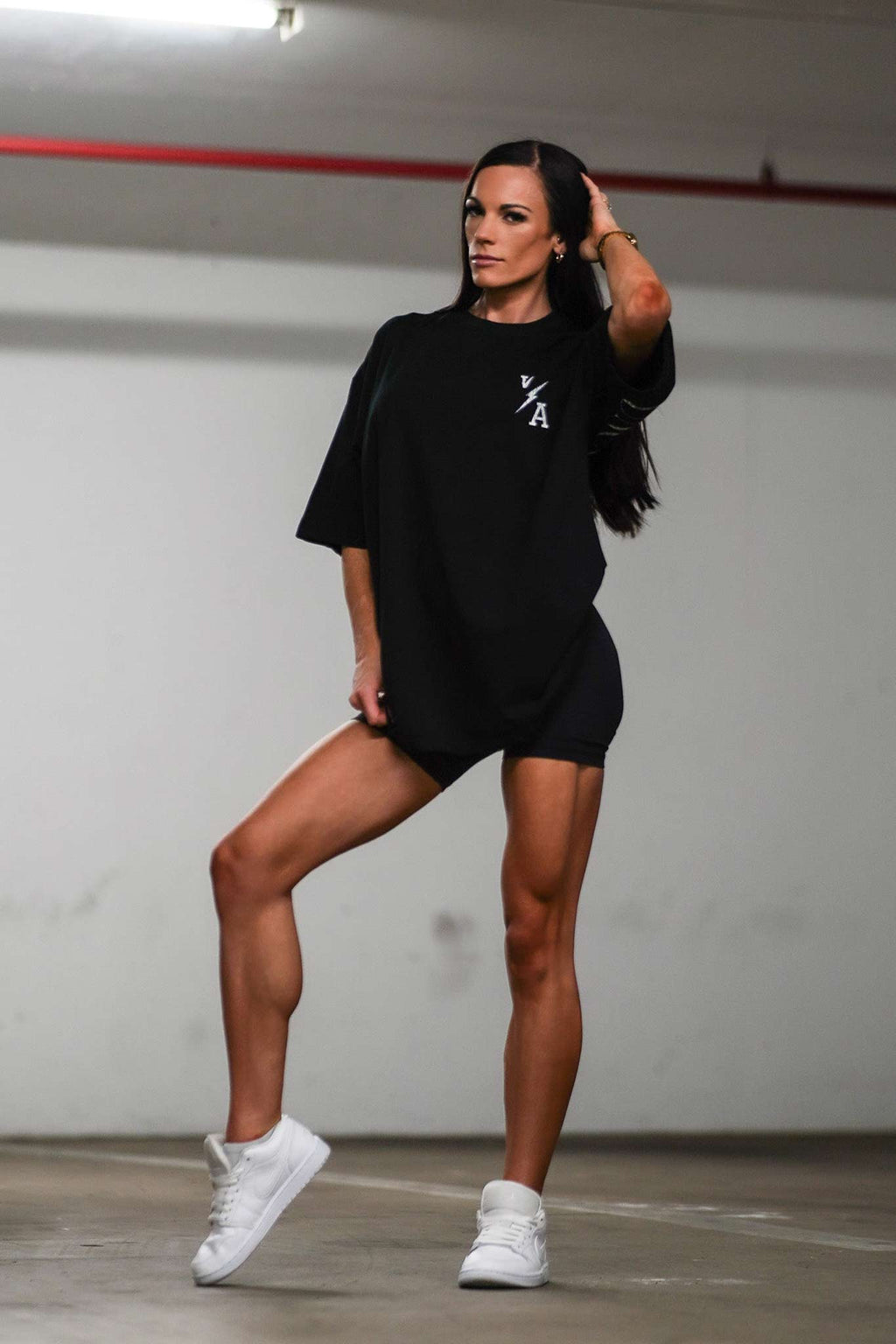 Oversized Pump Cover T-Shirt - CUC Energy/Black