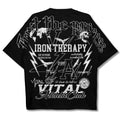 Oversized Pump Cover T-Shirt - Emblems
