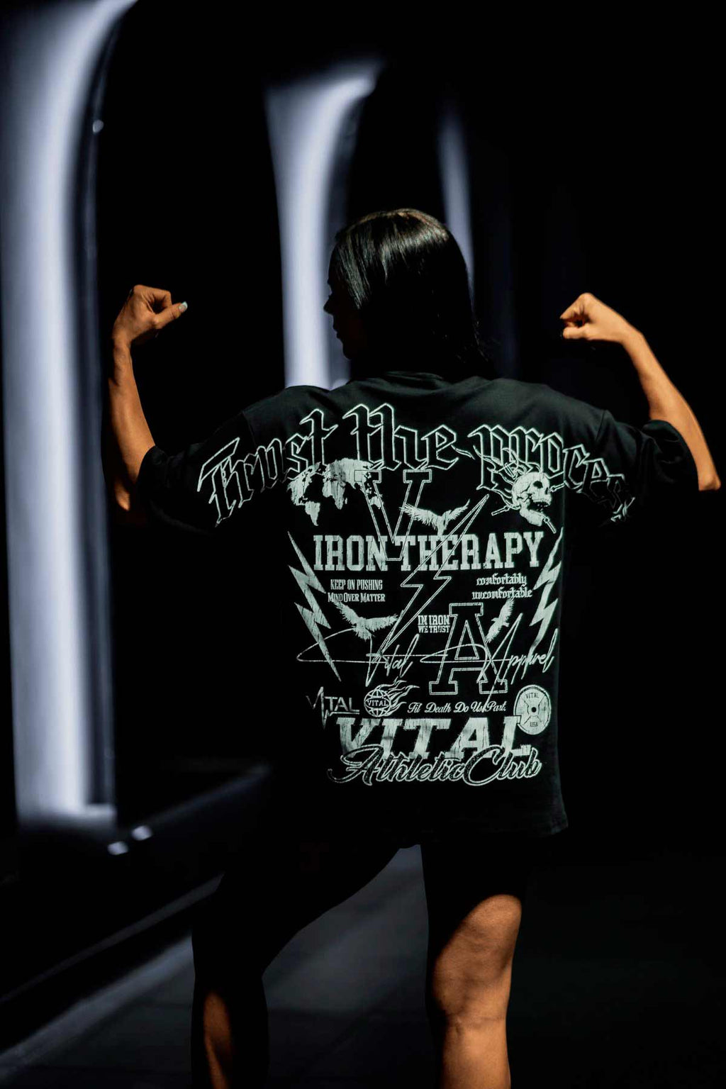 Oversized Pump Cover T-Shirt - Emblems