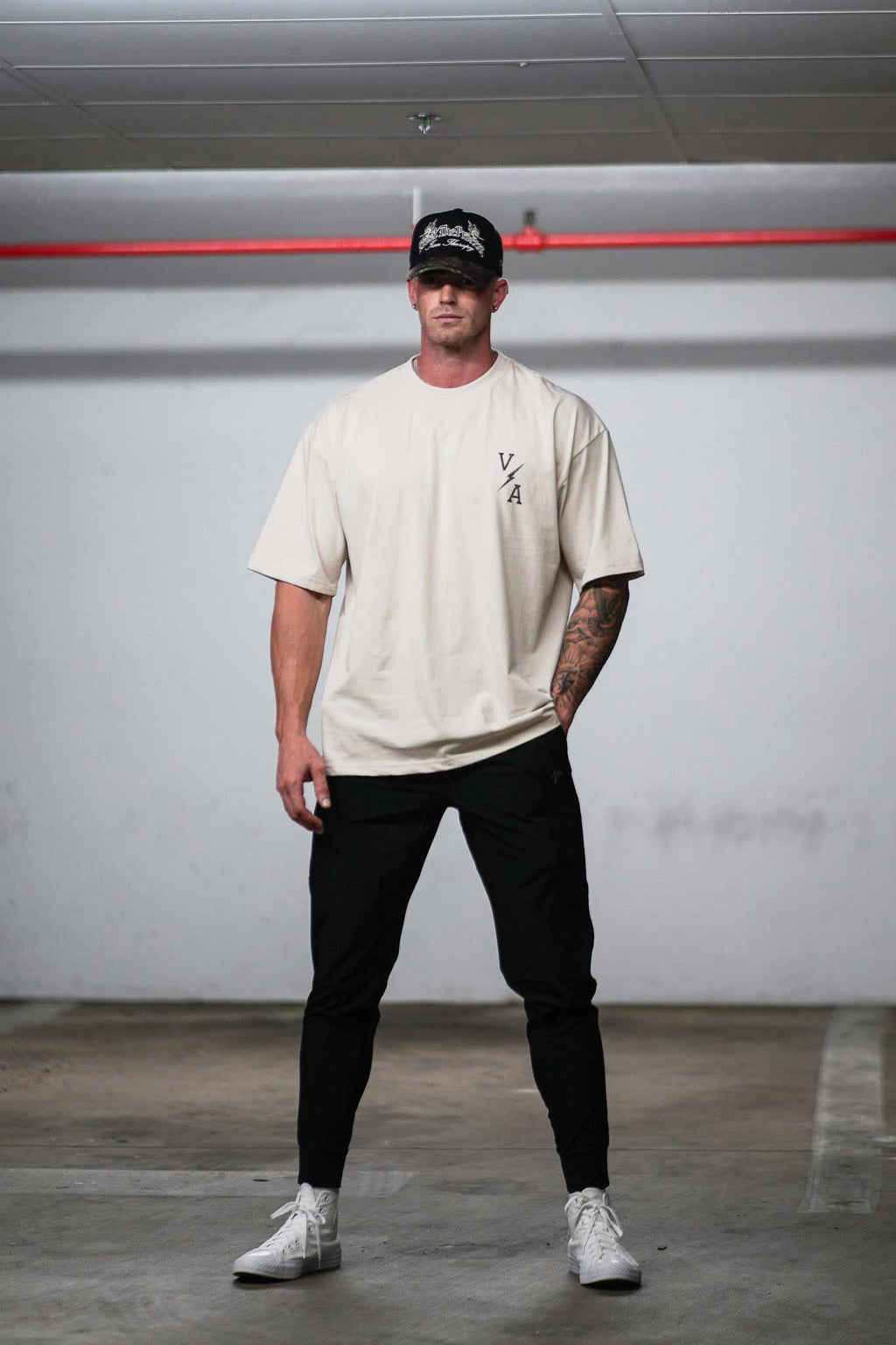 Oversized Pump Cover T-Shirt - Focus T