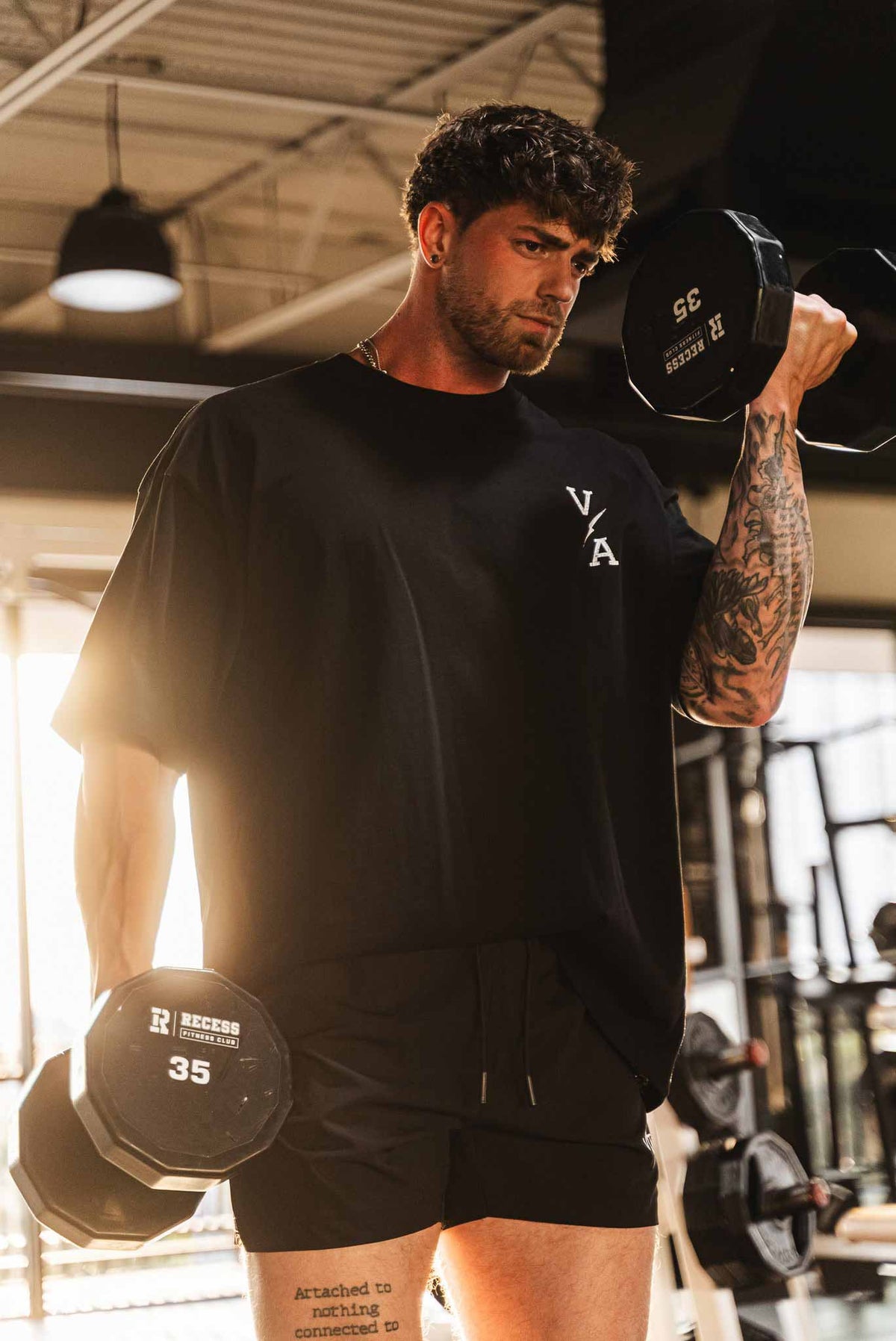 Oversized Pump Cover T-Shirt - War T