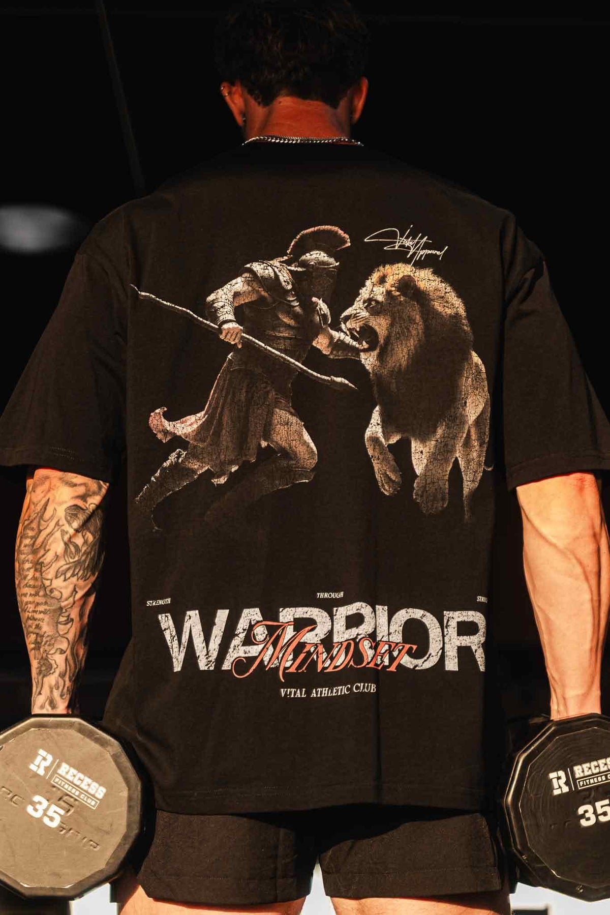 Oversized Pump Cover T-Shirt - War T