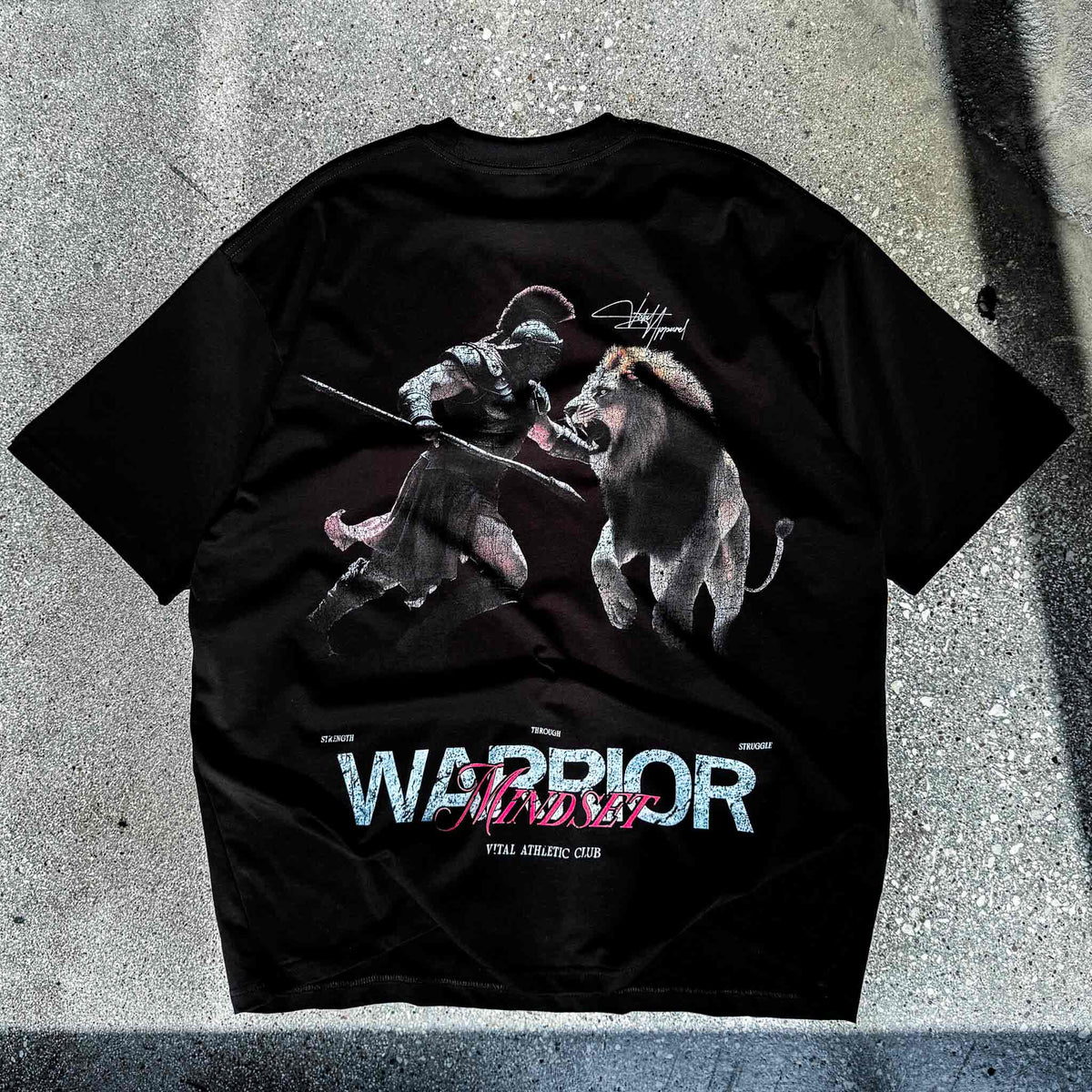 Oversized Pump Cover T-Shirt - War T