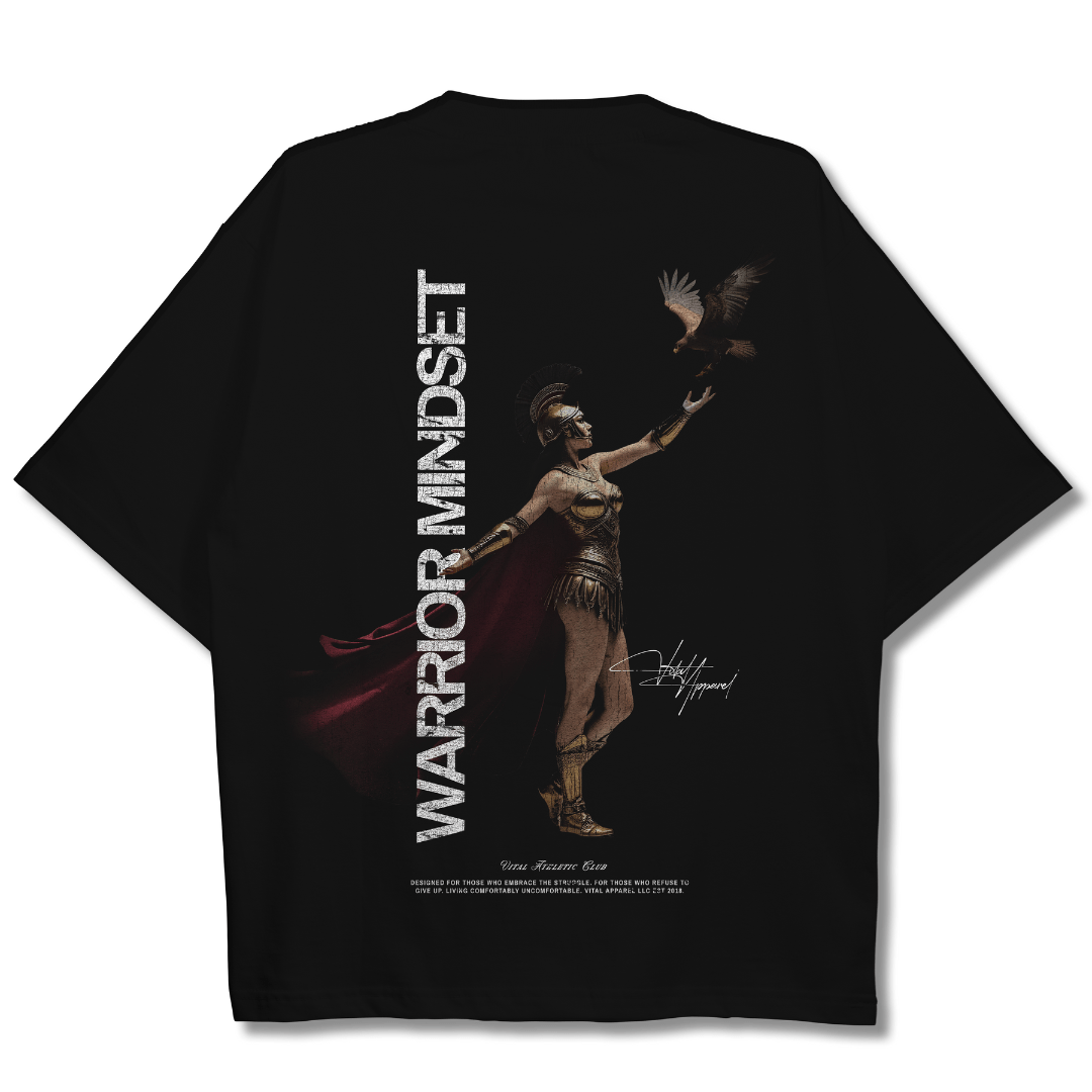 Oversized Pump Cover T-Shirt - Rise Above T