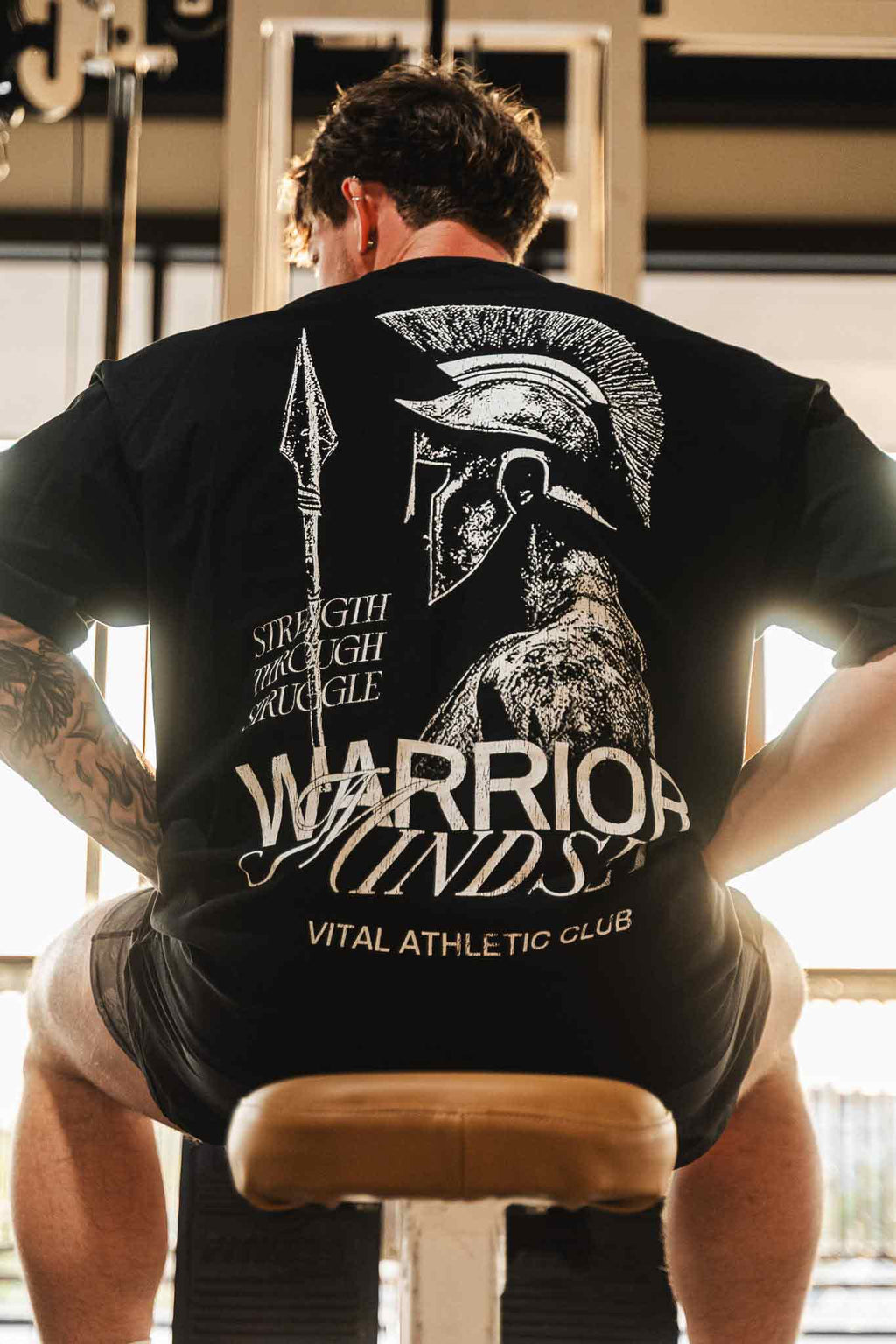 Oversized Pump Cover T-Shirt - Struggle T