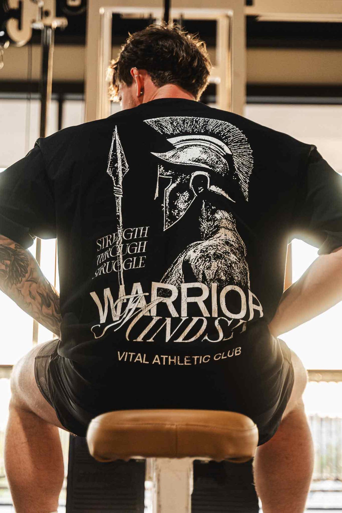 Oversized Pump Cover T-Shirt - Struggle T