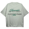 Oversized Pump Cover T-Shirt - Vintage Remember Why You Started T Beige