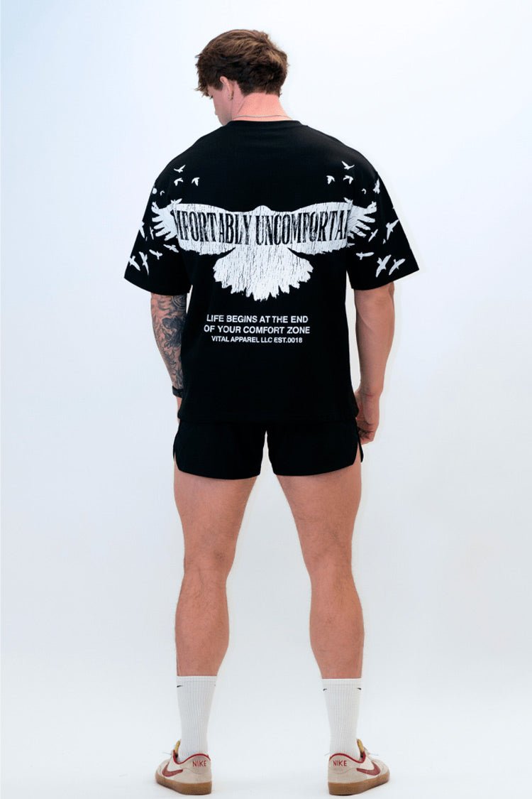 Oversized Pump Cover T-Shirt - Comfort Zone