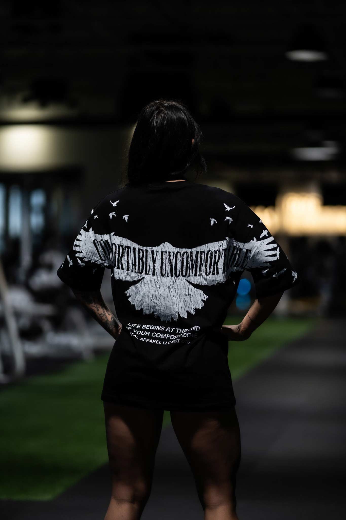 Oversized Pump Cover T-Shirt - Comfort Zone