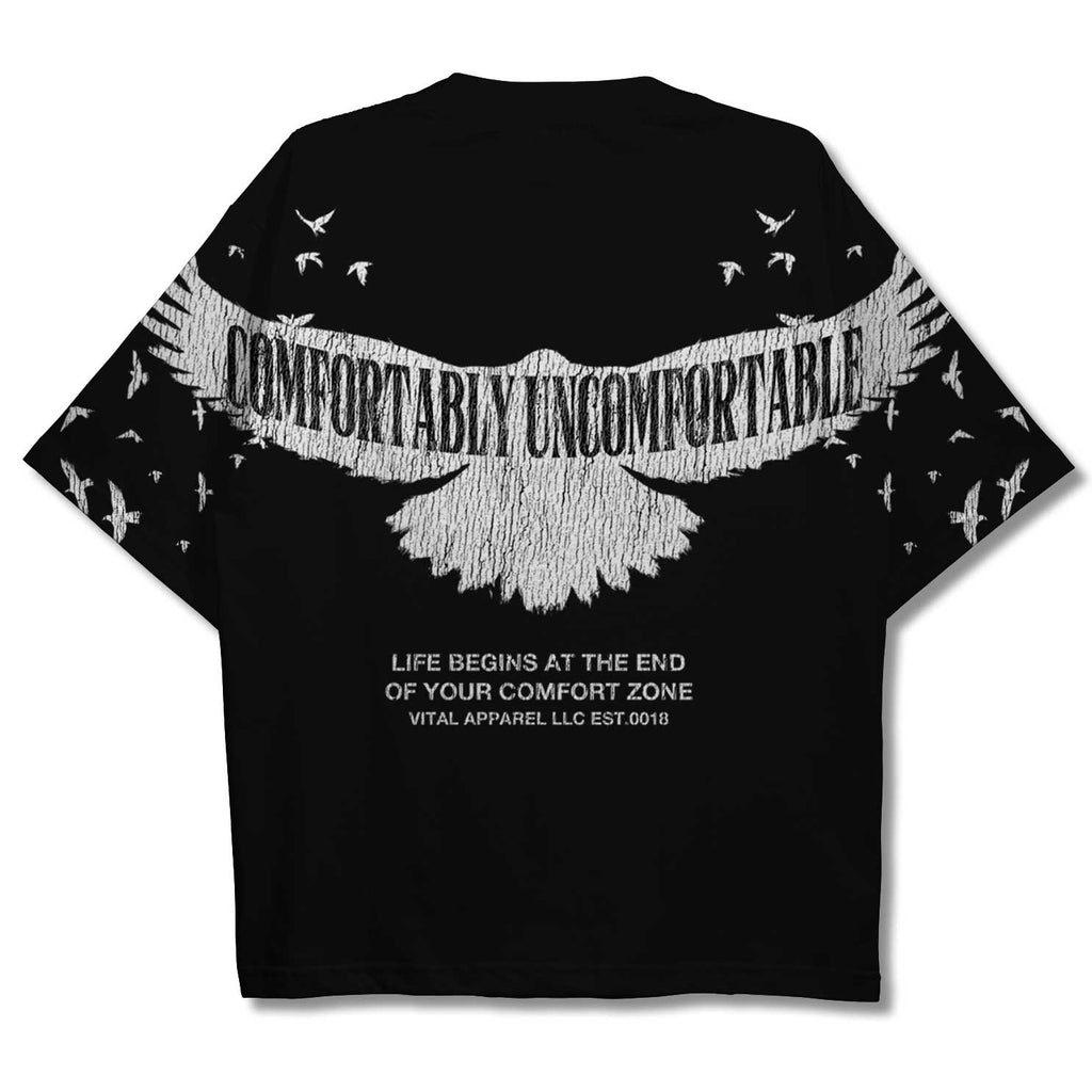 Oversized Pump Cover T-Shirt - Comfort Zone