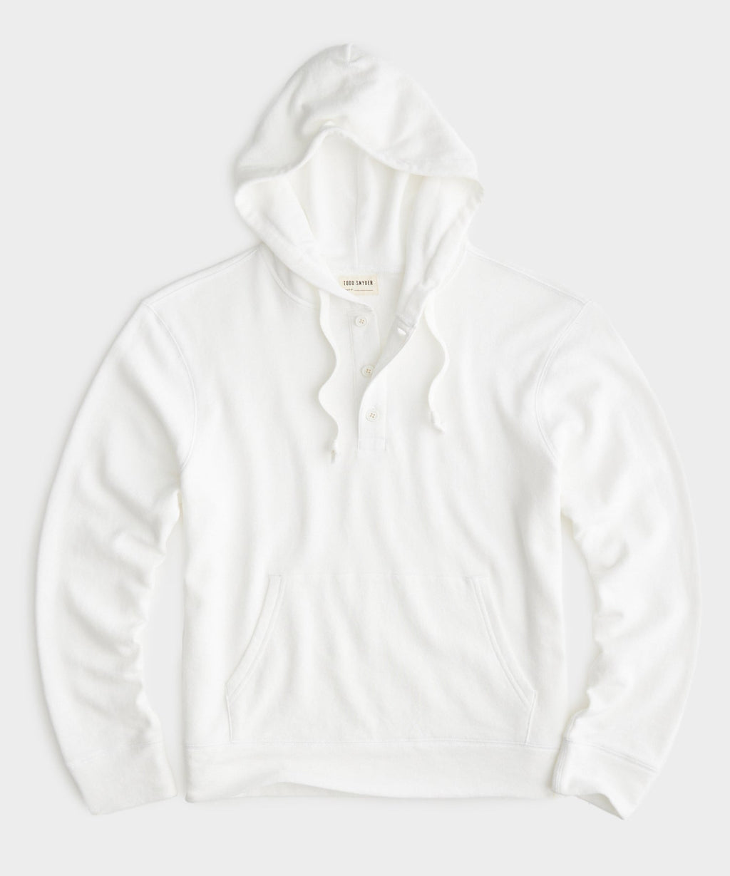 Surf Terry Baja Hoodie in Alabaster
