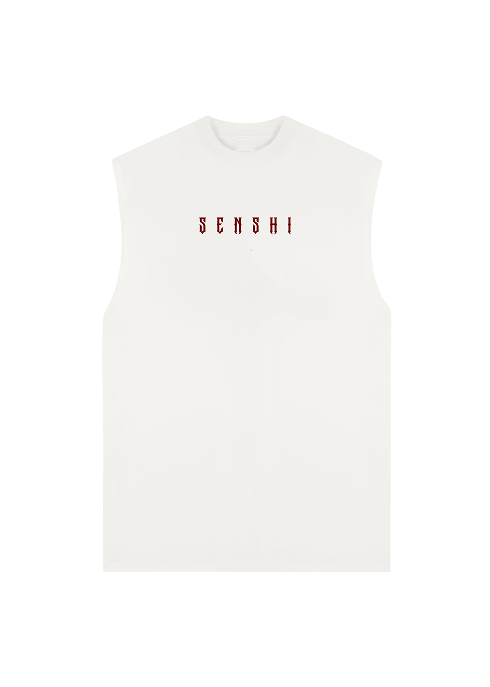 RED KNIGHT PREMIUM OVERSIZED WHITE TEE/TANK