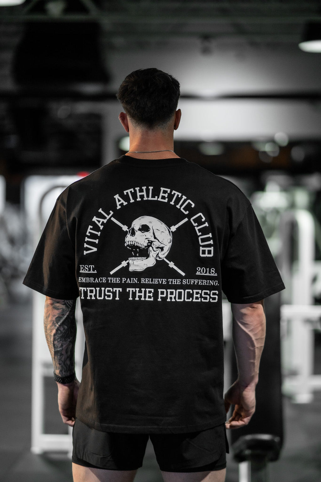 Lightweight Pump Cover T-Shirt - ETP Black/White