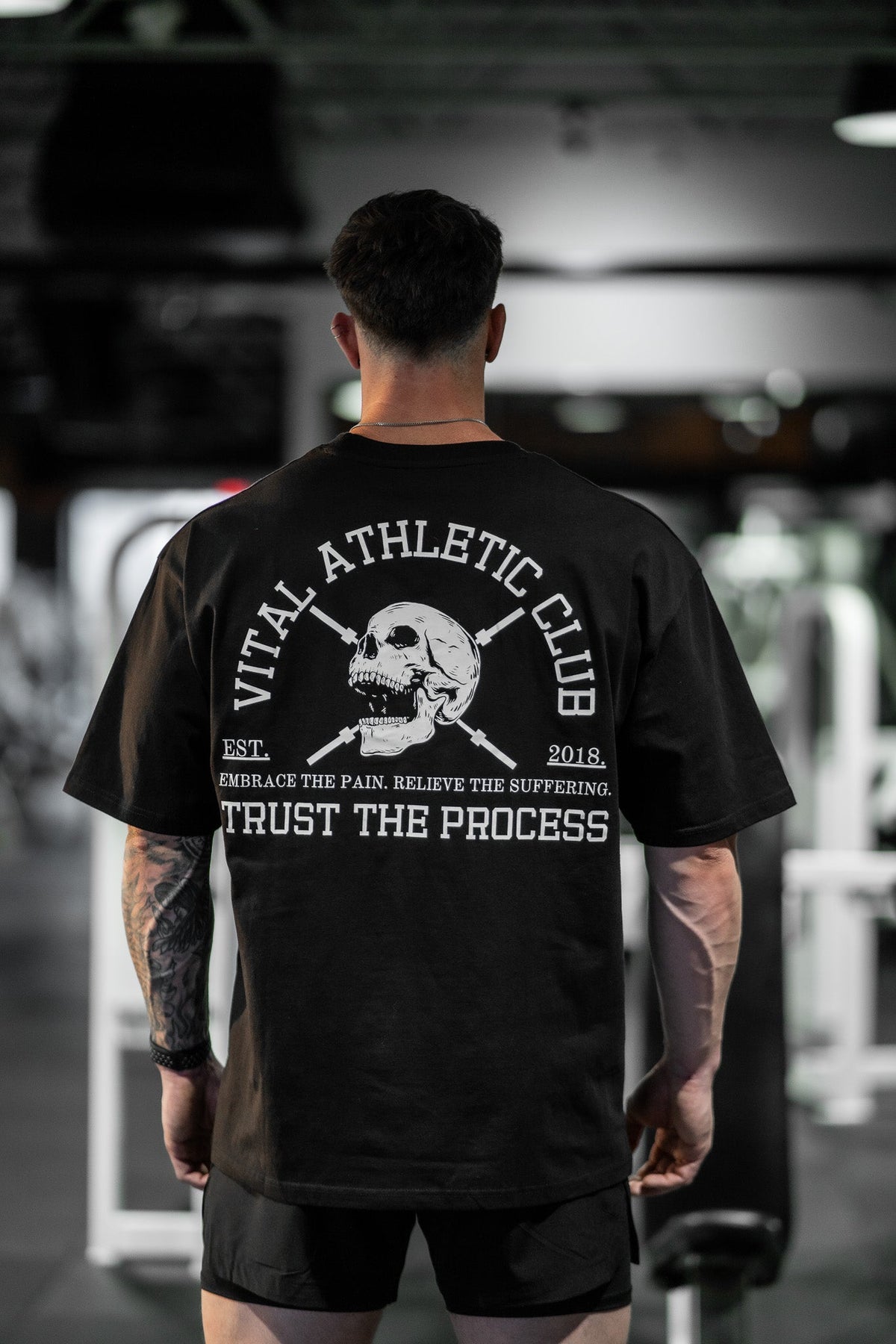 Lightweight Pump Cover T-Shirt - ETP Black/White