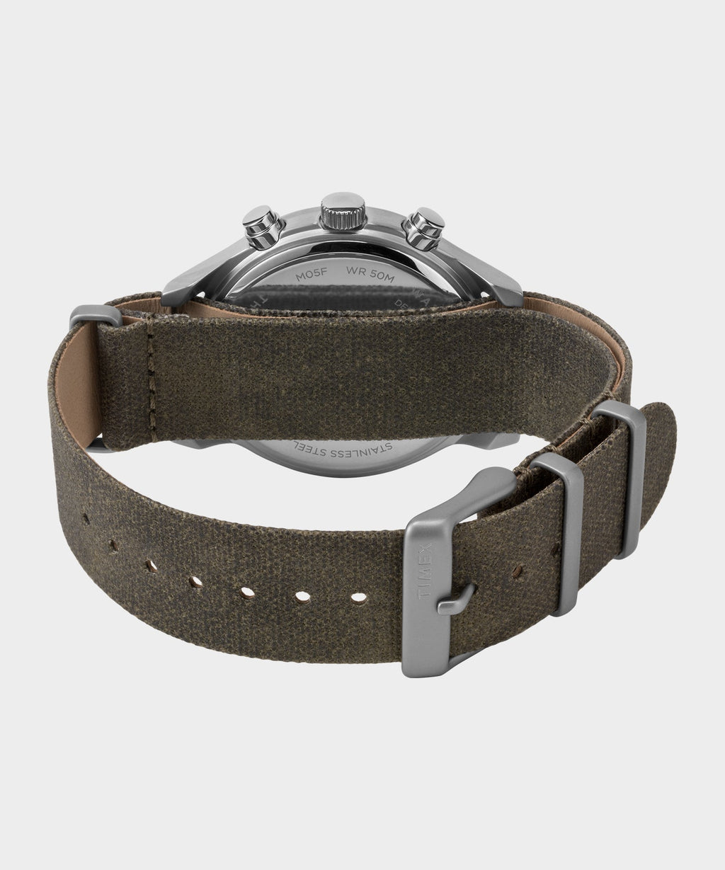 Todd Snyder x Timex MK-1 Sky King in Blaze Orange